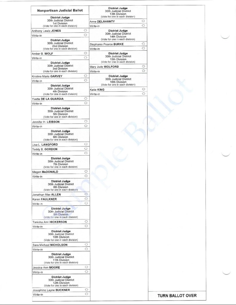 Part 2 of Ballot
